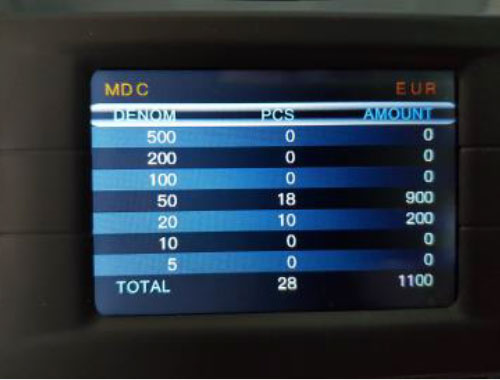 Contabanconote, Valorizza e Verifica MBS 1800N - immagine 2