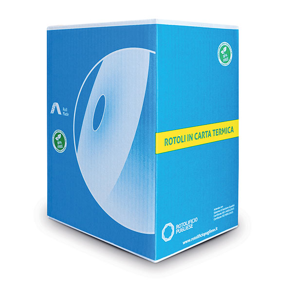 Rotoli carta Termica per Registratori di Cassa BPA Free
